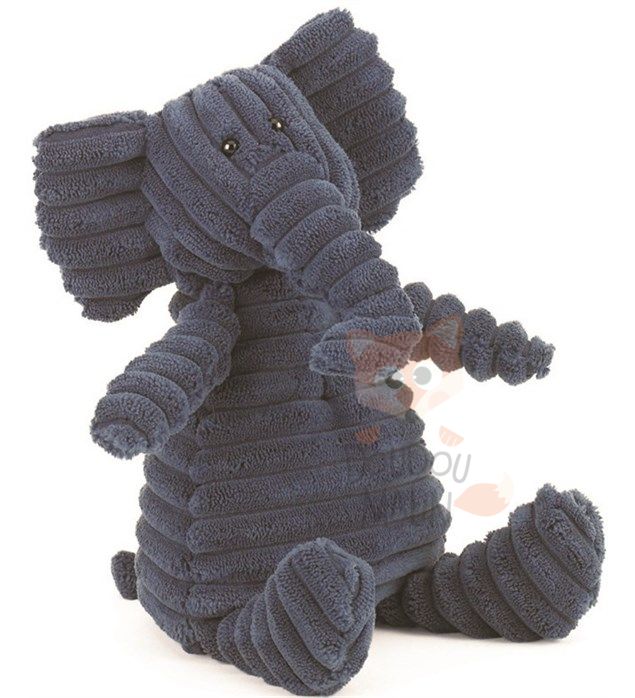  cordy roy éléphant bleu 20 cm 